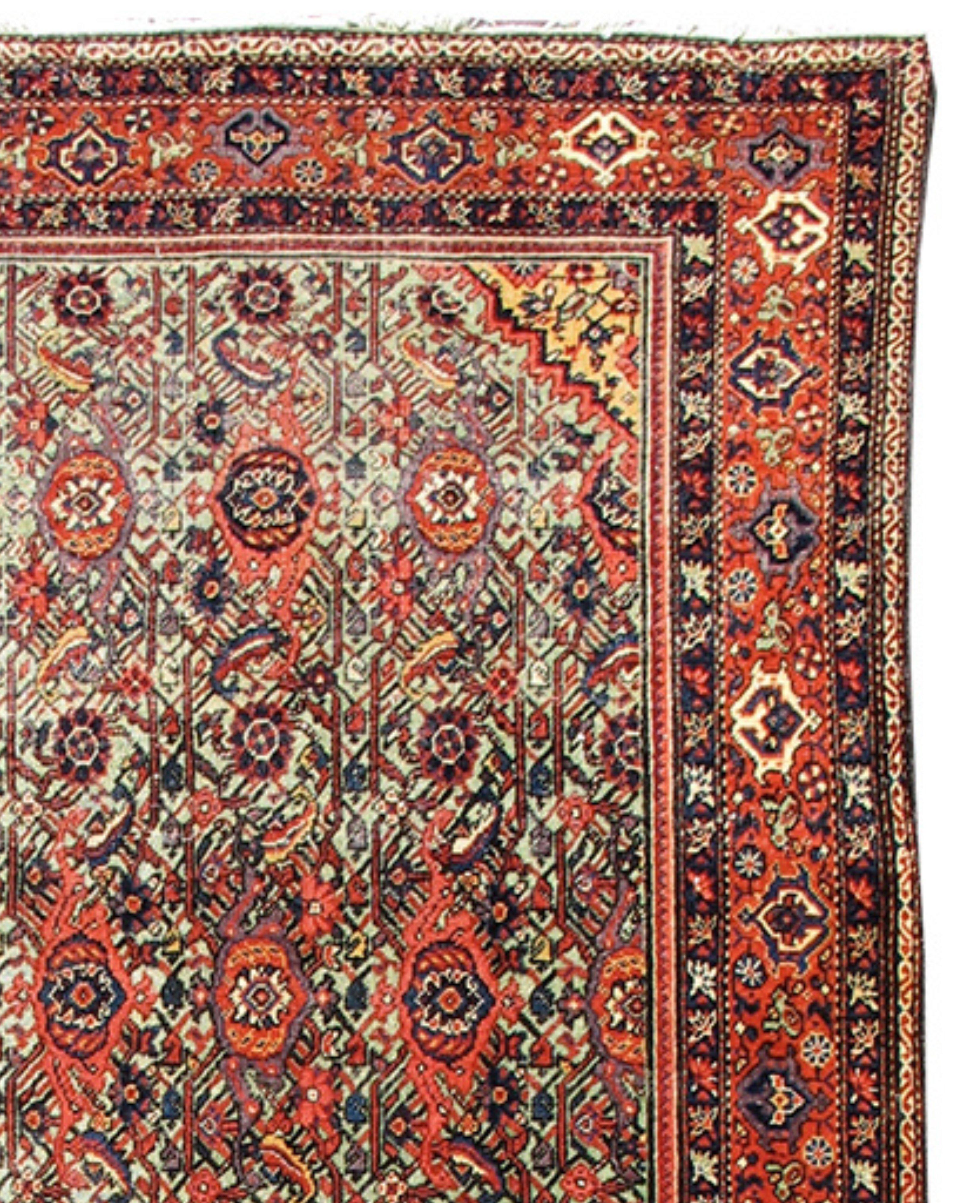 Antique Fereghan Rug, 19th Century

Additional Information:
Dimensions: 4'4