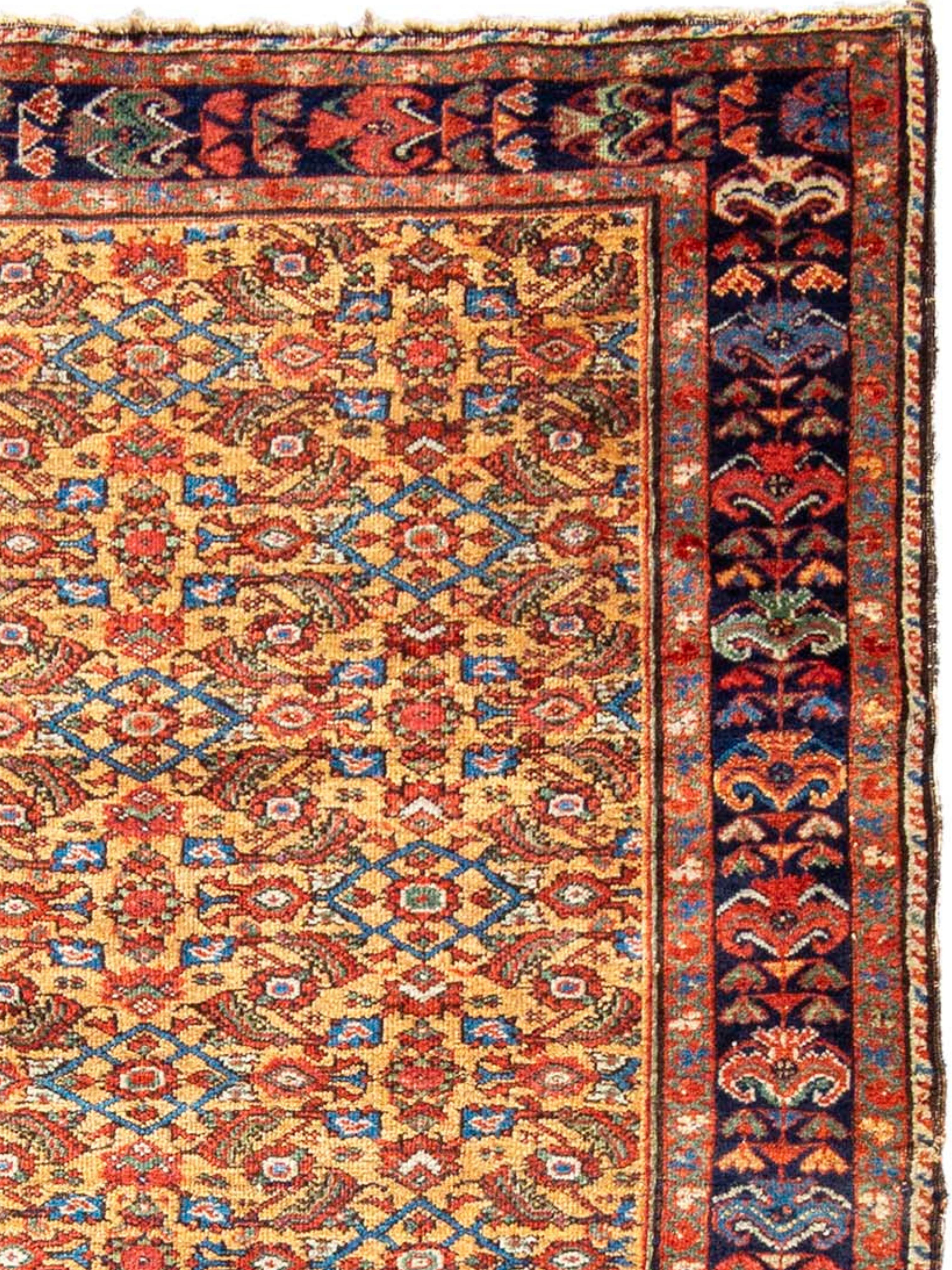Noué à la main Tapis Fereghan, 19e siècle en vente