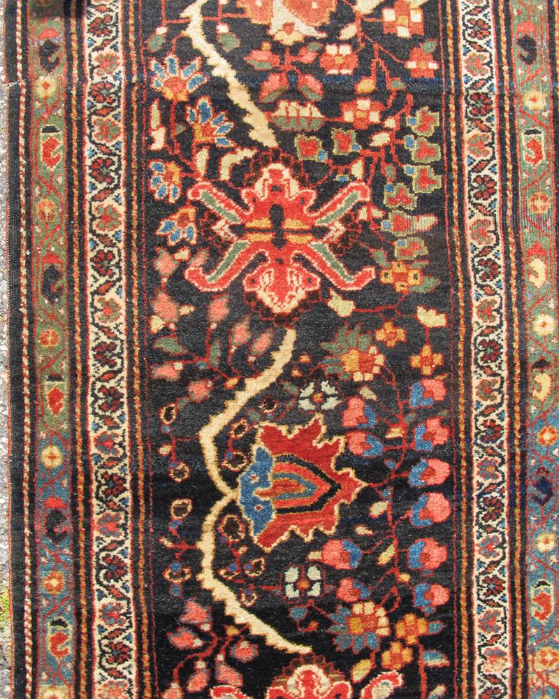 Hand-Knotted Fereghan Sarouk Carpet For Sale