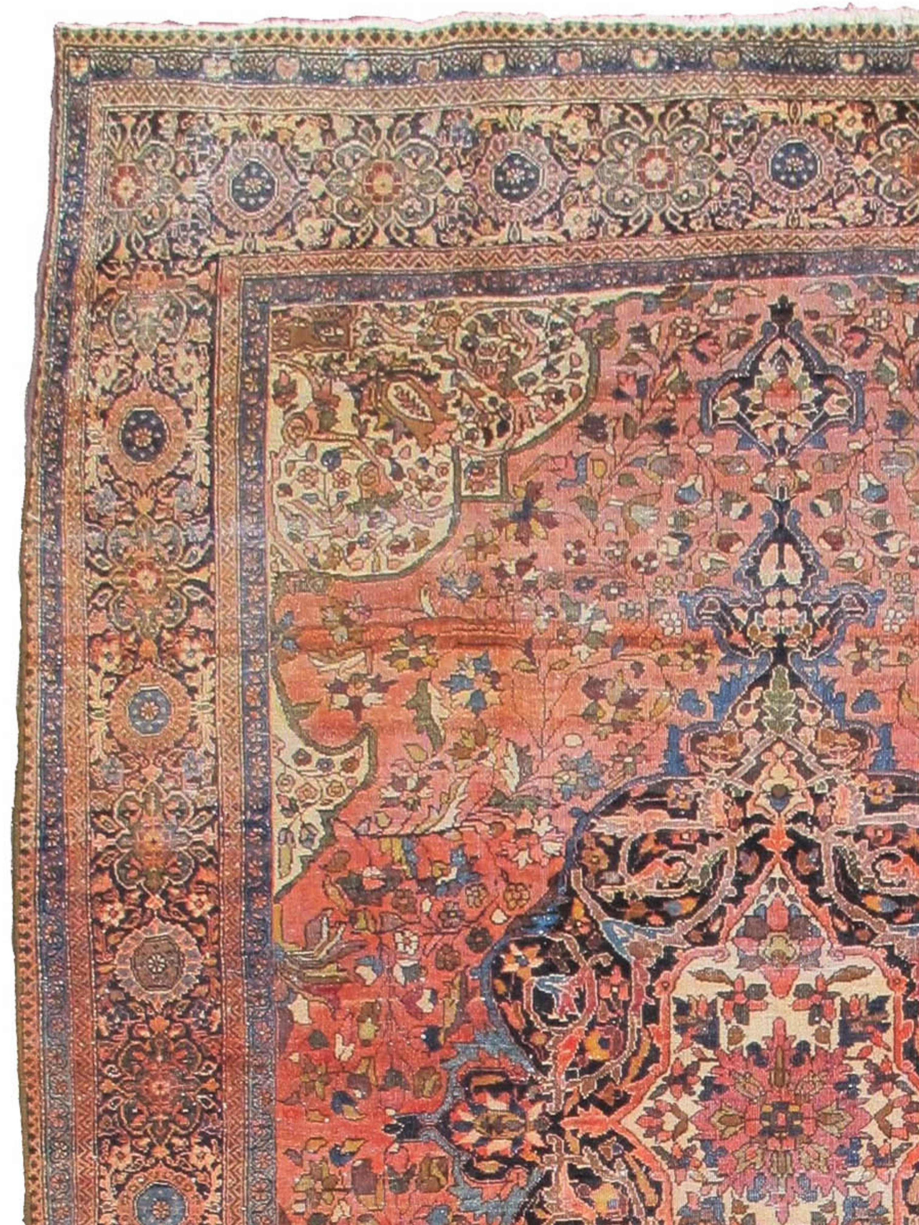 Fereghan Sarouk-Teppich, um 1900

Zusätzliche Informationen:
Abmessungen: 6'3