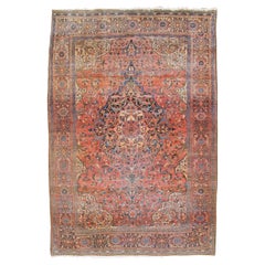 Alfombra Fereghan Sarouk, c. 1900