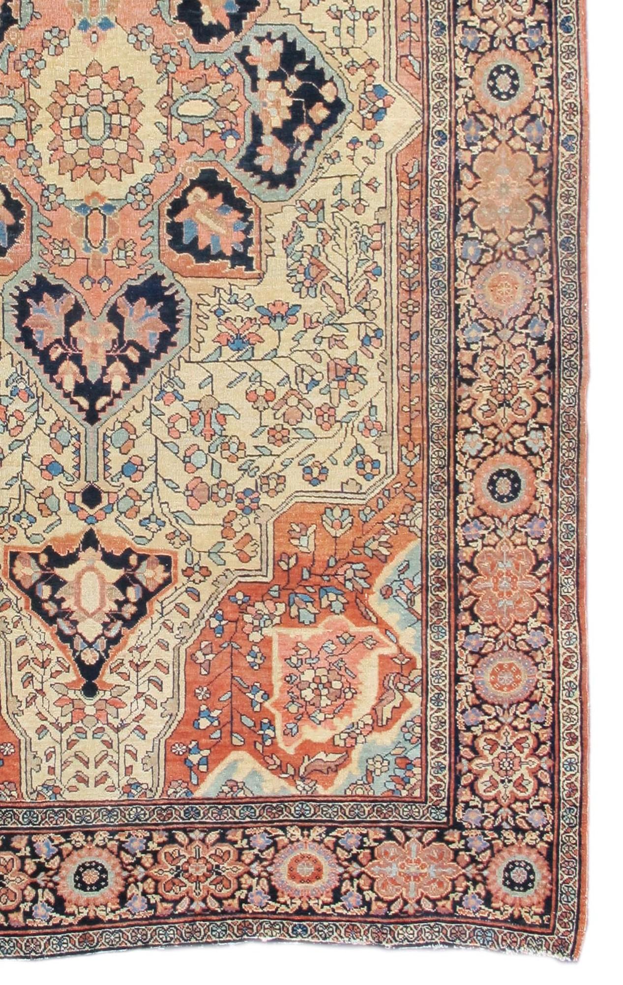 Persian Fereghan Sarouk rug For Sale