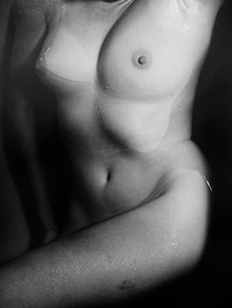 Ferenc Berko Black and White Photograph - Nude in Tub