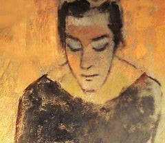 Intimacy, Painting, Oil on Wood Panel