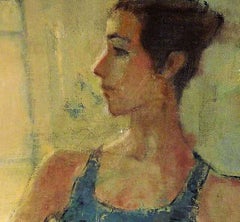 Solitude, Painting, Oil on Wood Panel