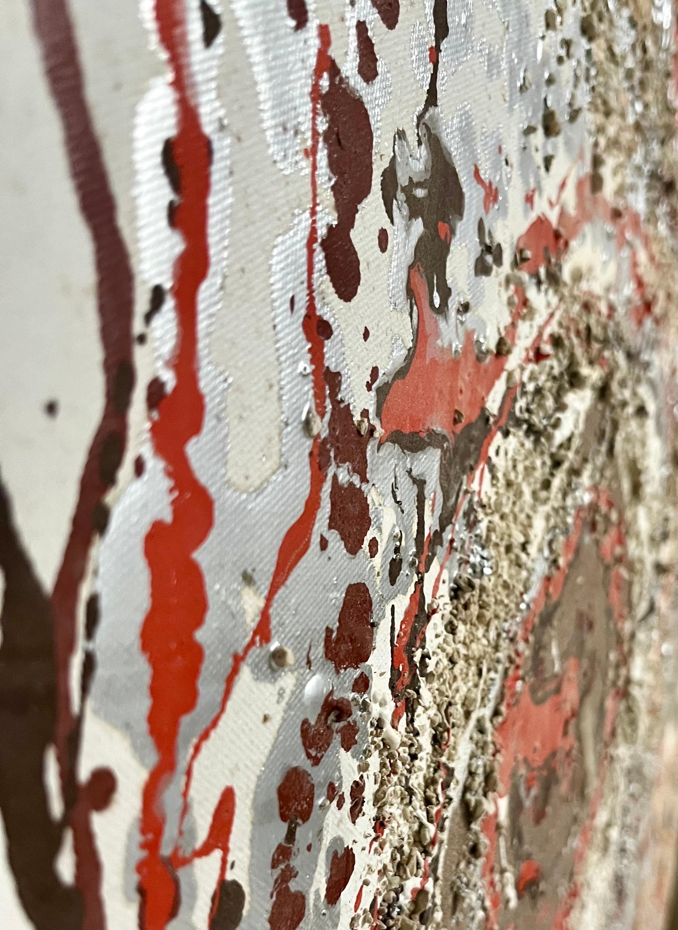 Pintura al óleo modernista persa iraní de Oriente Medio abstracta Fereydoun Assa - Painting Moderno de Fereydoun Rahimi Assa