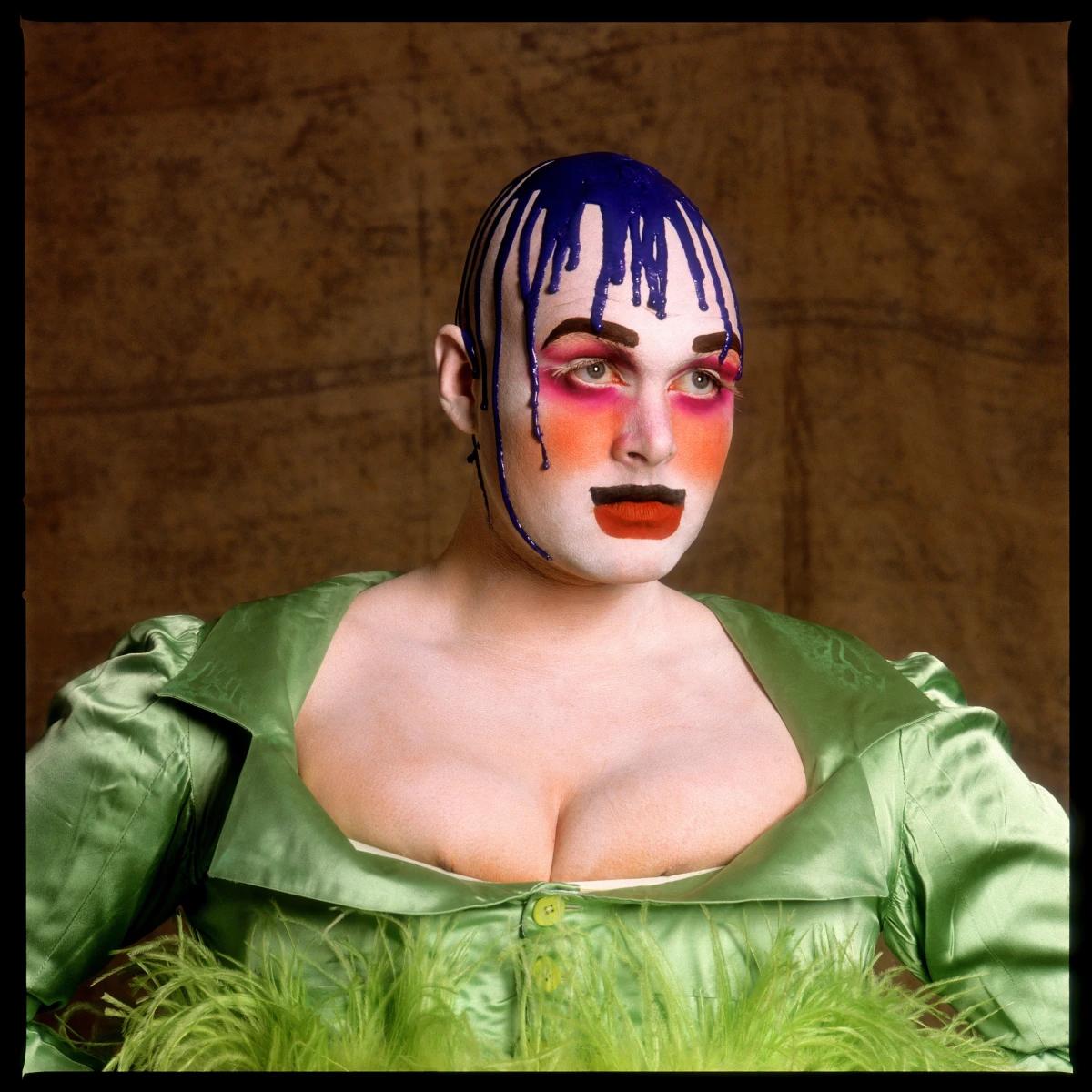 Leigh Bowery: Session 1, Look 2 - Photograph by Fergus Greer