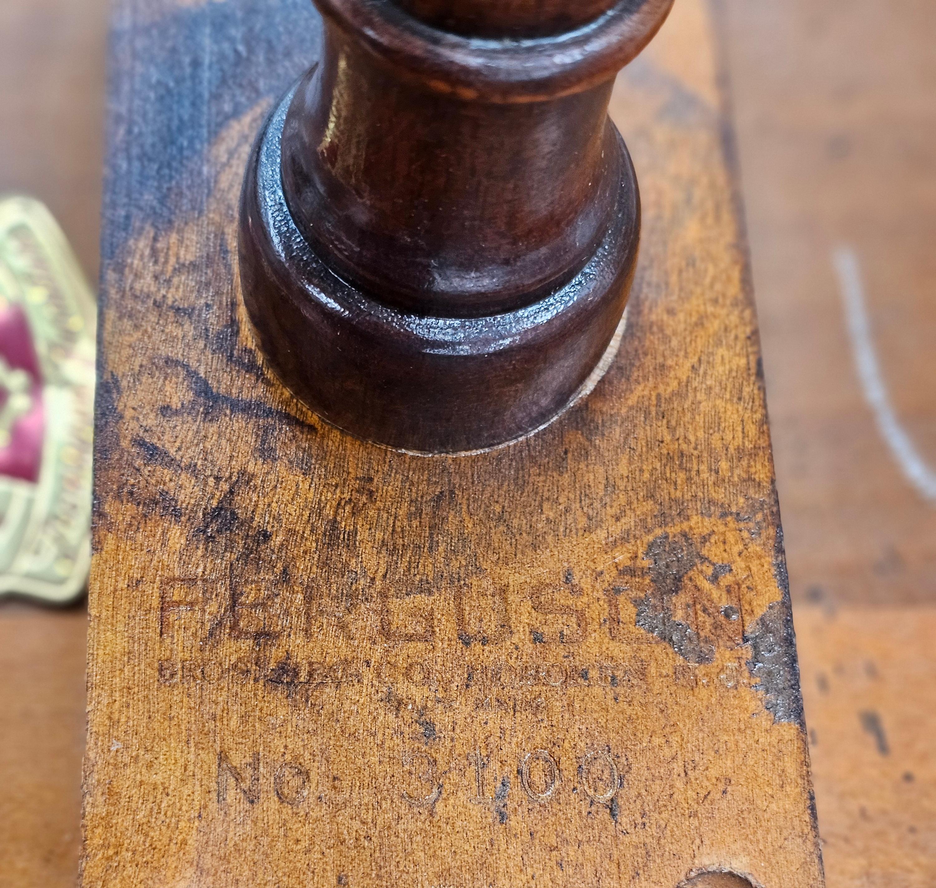 Ferguson Bros. Duncan Phyfe Style Mahogany Galleried Kidney Candle Stand For Sale 1