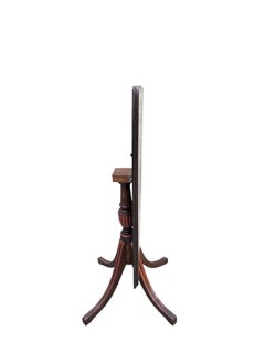 Ferguson Bros. Regency Revival Tilt-Top Table with Coaching Scene