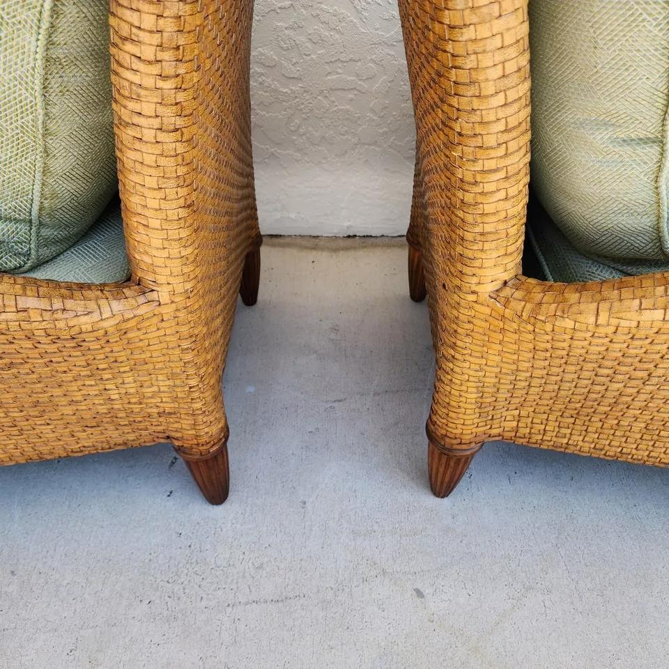 Ferguson Copeland Sillones de cuero con cordones Cuero en venta