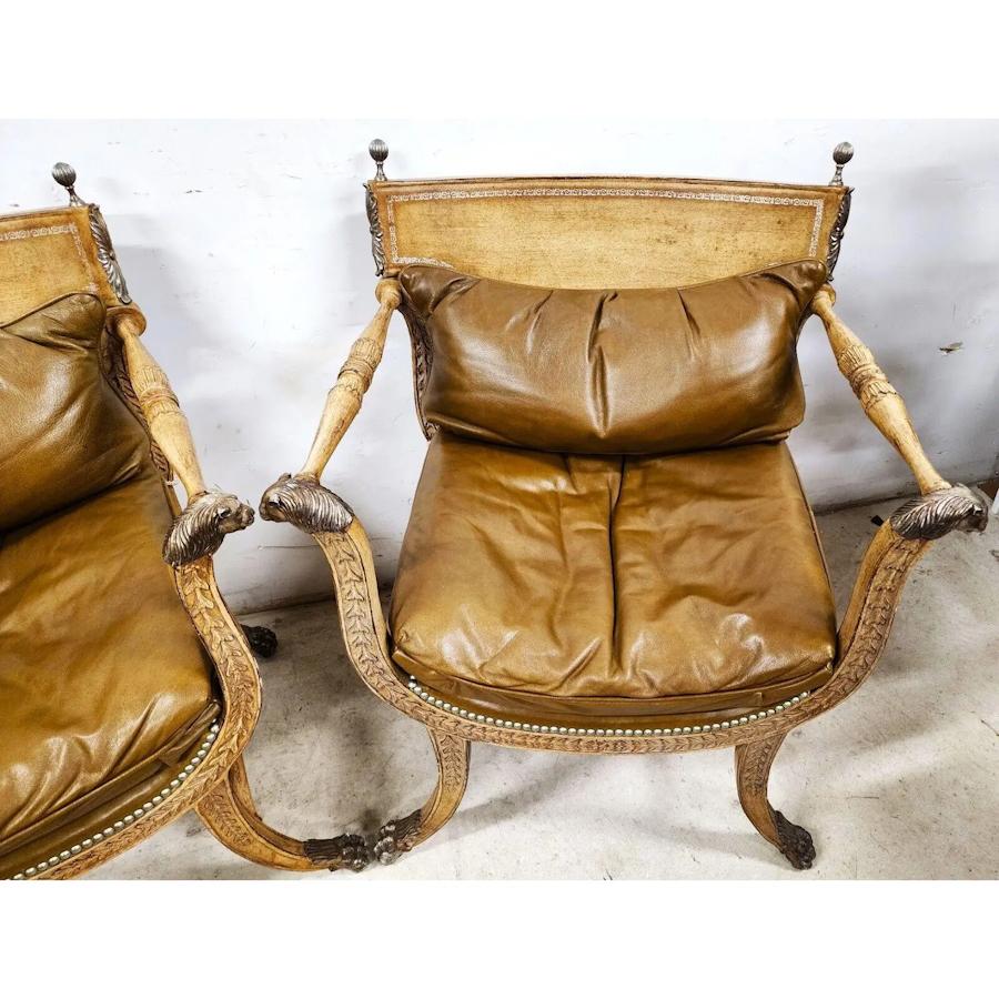 Hollywood Regency Fergusson Copeland Leather 