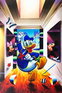 LOUIS VUITTON feat. DISNEY - donald duck with bg  Pop art drawing, Disney  figures, Beautiful dark art