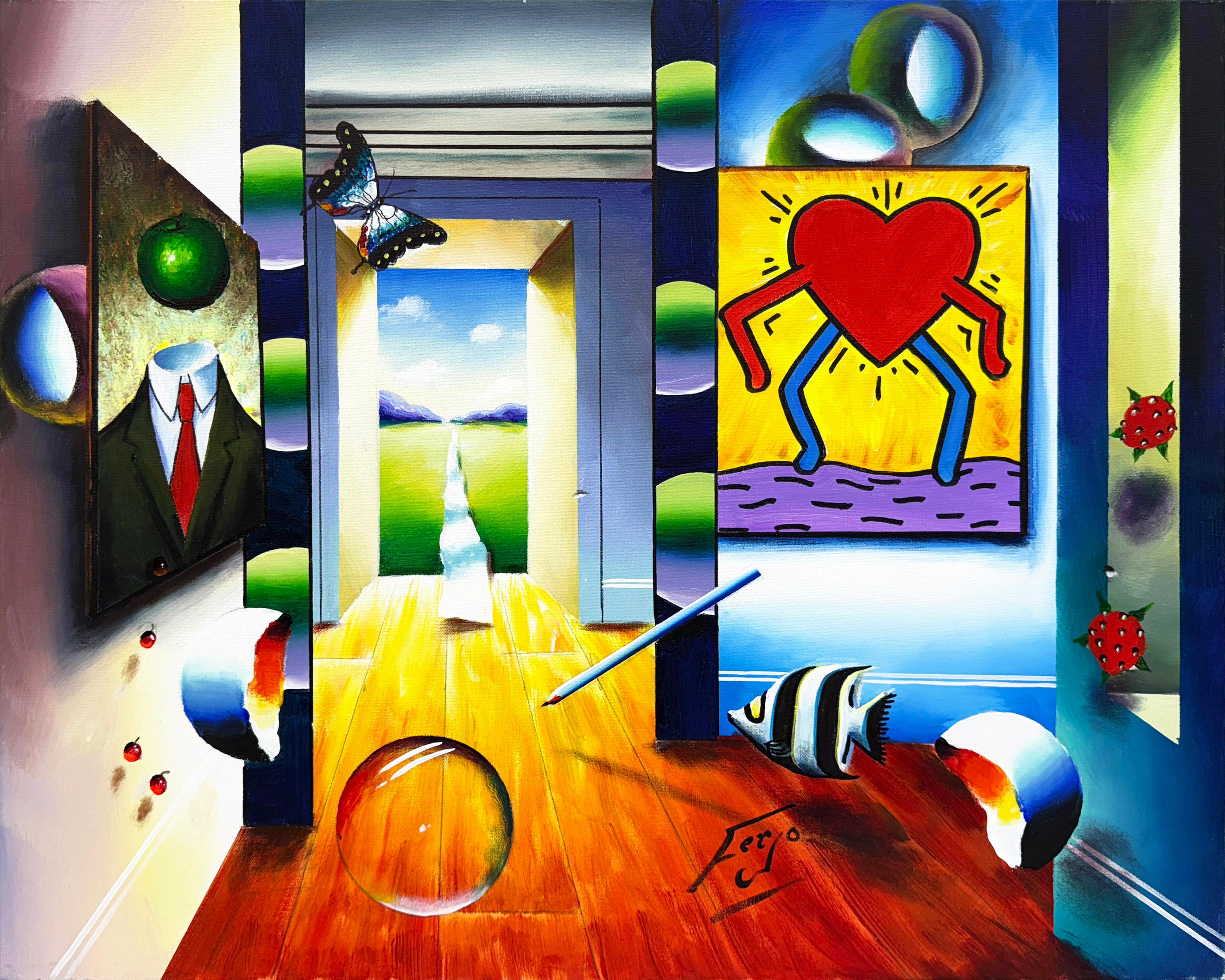 Hallway to Paradise (original painting on canvas)