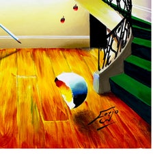 Homage To Lichtenstein (original painting on canvas)