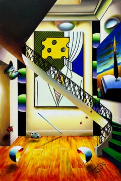 Homage To Lichtenstein (original painting on canvas)