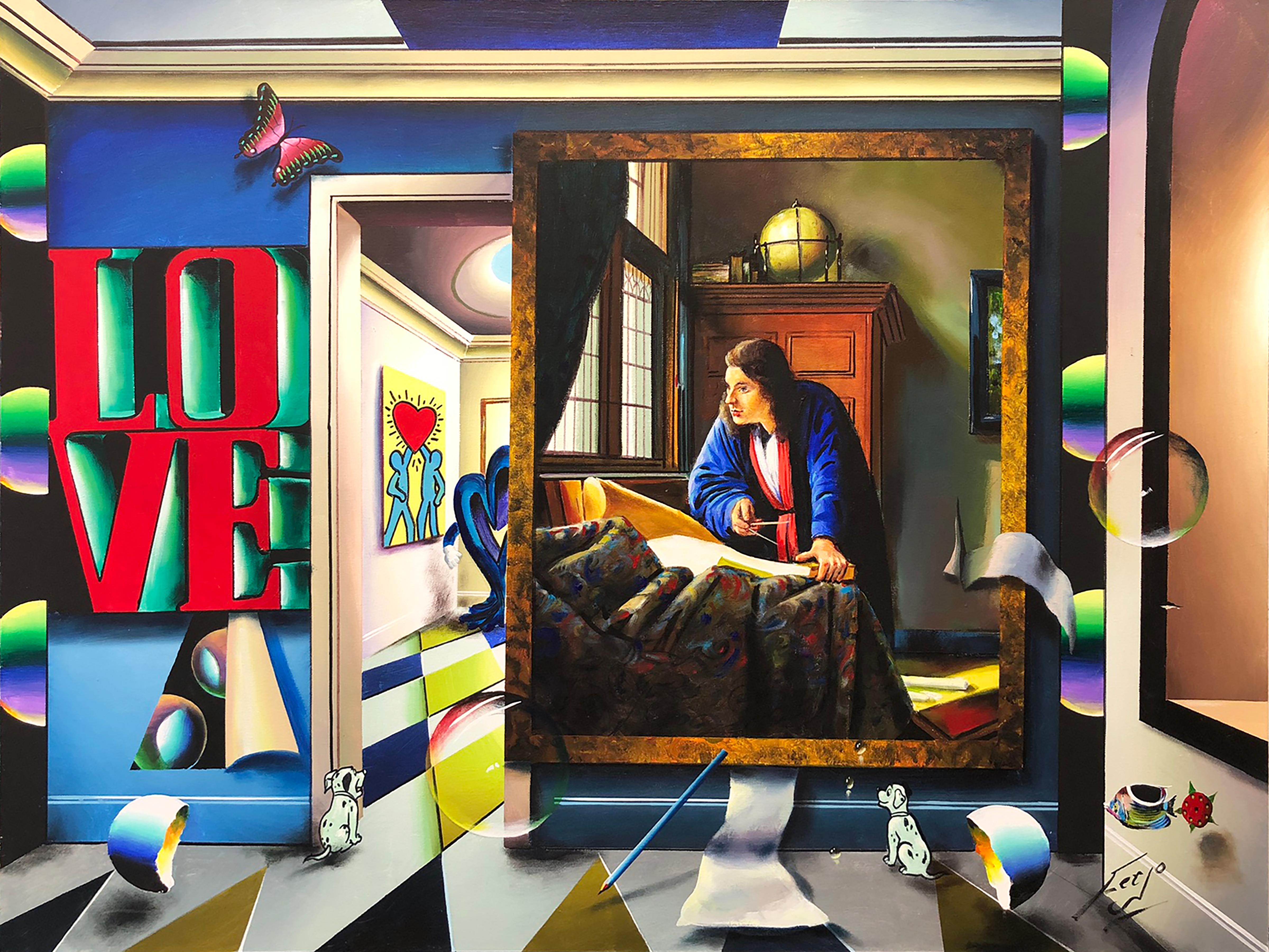 IL GEOGRAFO (VERMEER INDIANA)