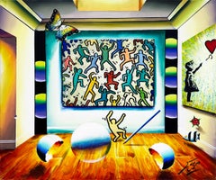 Tributo a Haring (dipinto originale su tela)