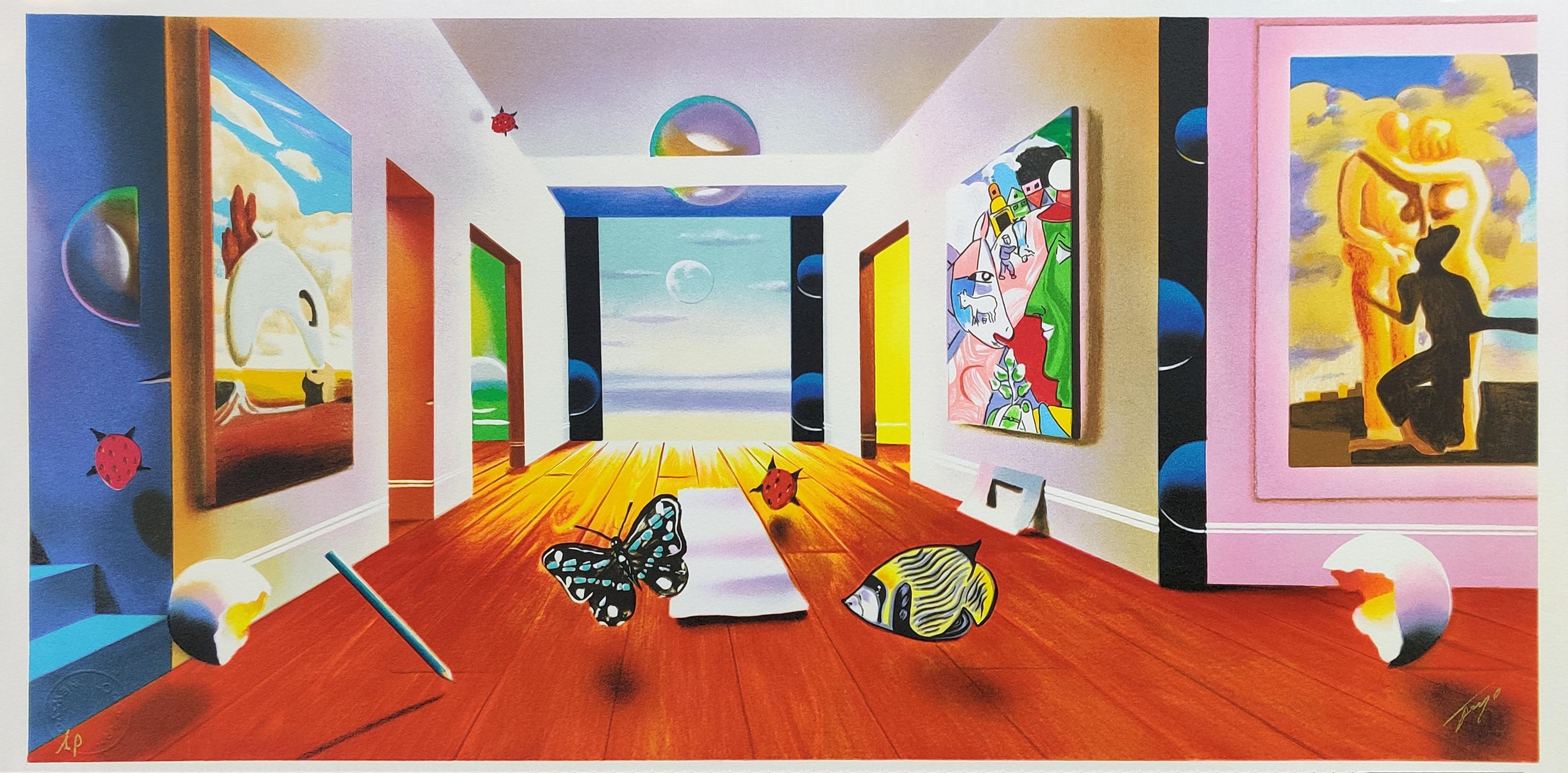 Ferjo, Fernando de Jesus Oliveira Interior Print - HALLWAY TO INFINITY