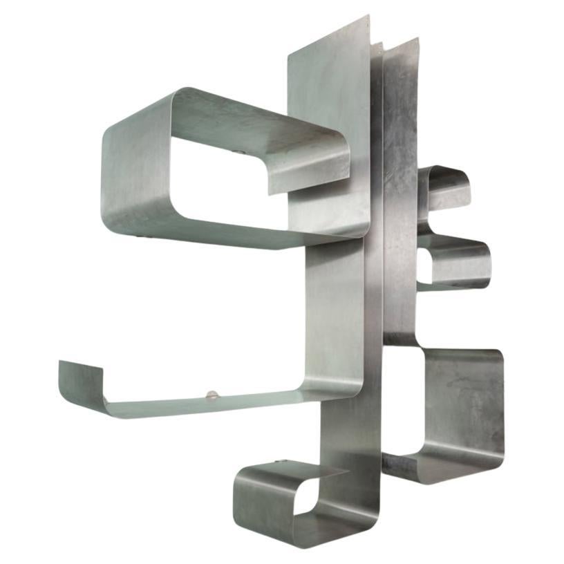 Ferlande and Monnet. “Zigzag” bookcase. 1960s. For Sale