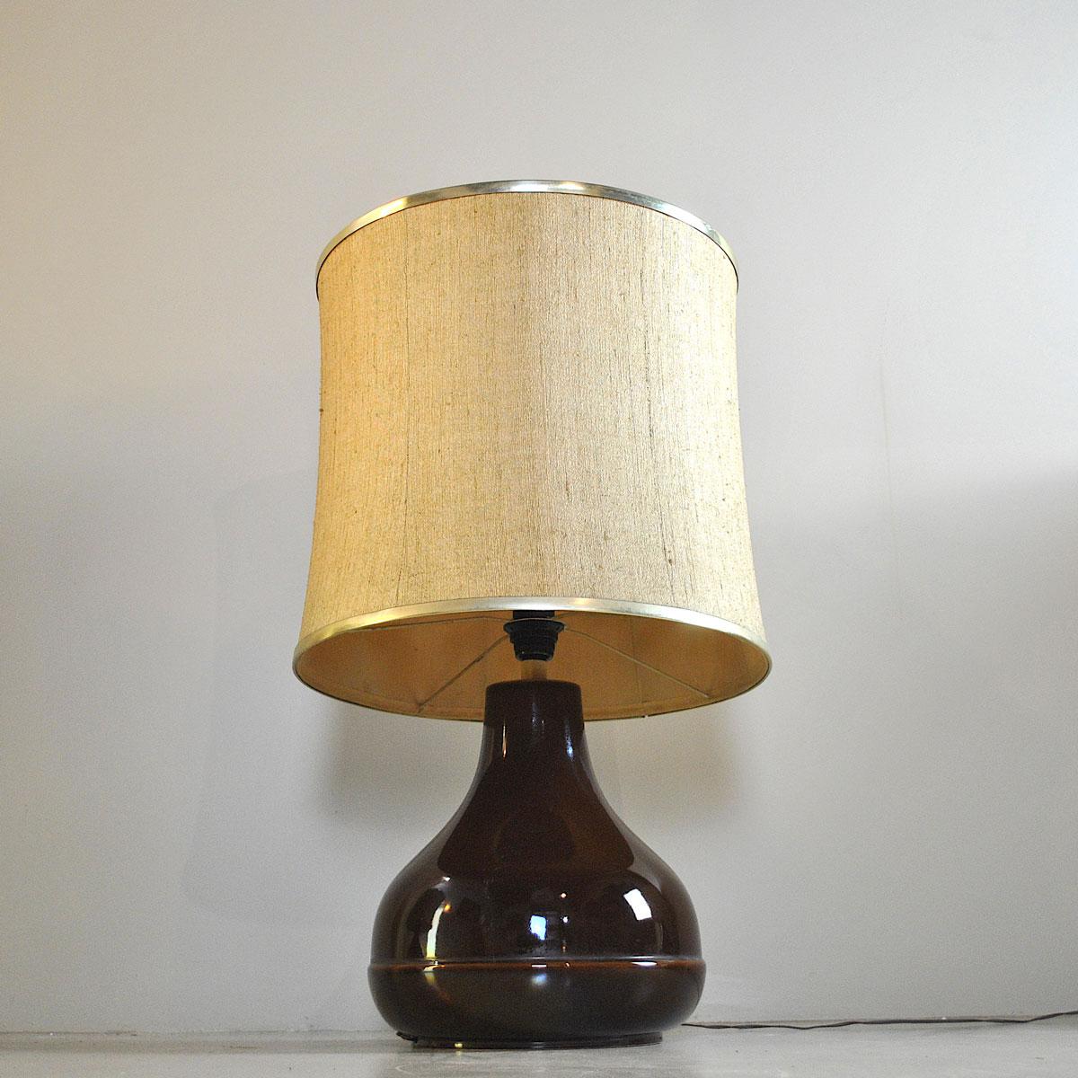 Ferlaro Ceramic Italian Midcentury Table Lamp 7