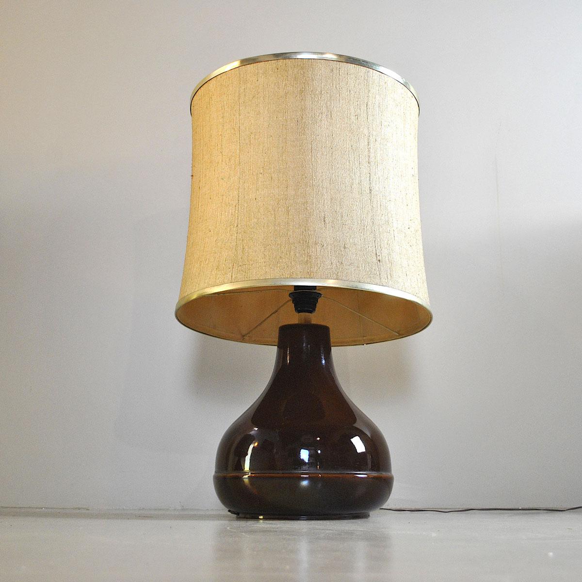 Ferlaro Ceramic Italian Midcentury Table Lamp For Sale 9