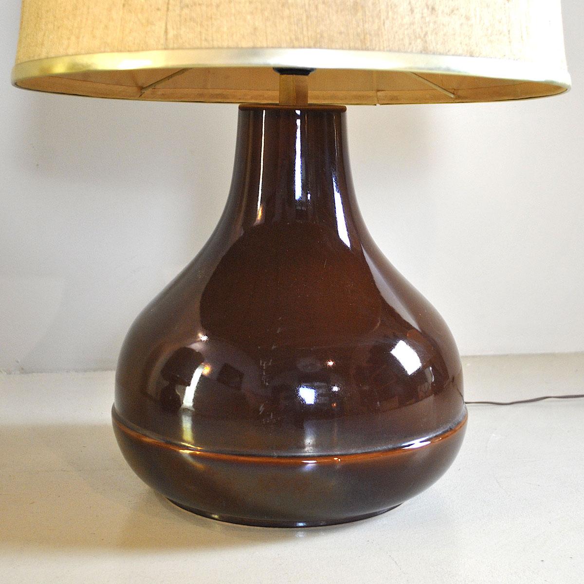 Ferlaro Ceramic Italian Midcentury Table Lamp For Sale 11