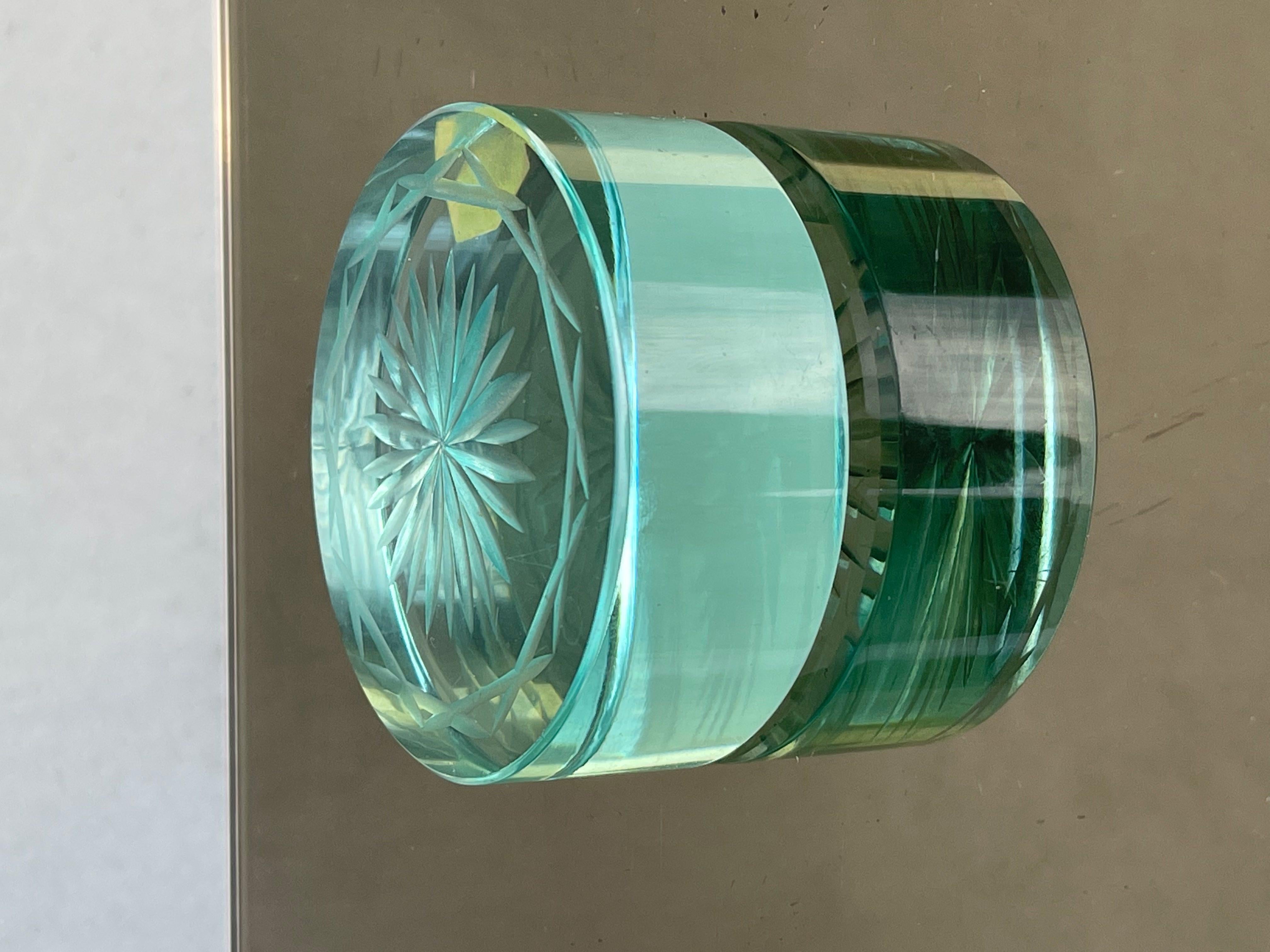 Cristal fermacarte saint gobain - fermaparte en cristallo  en vente