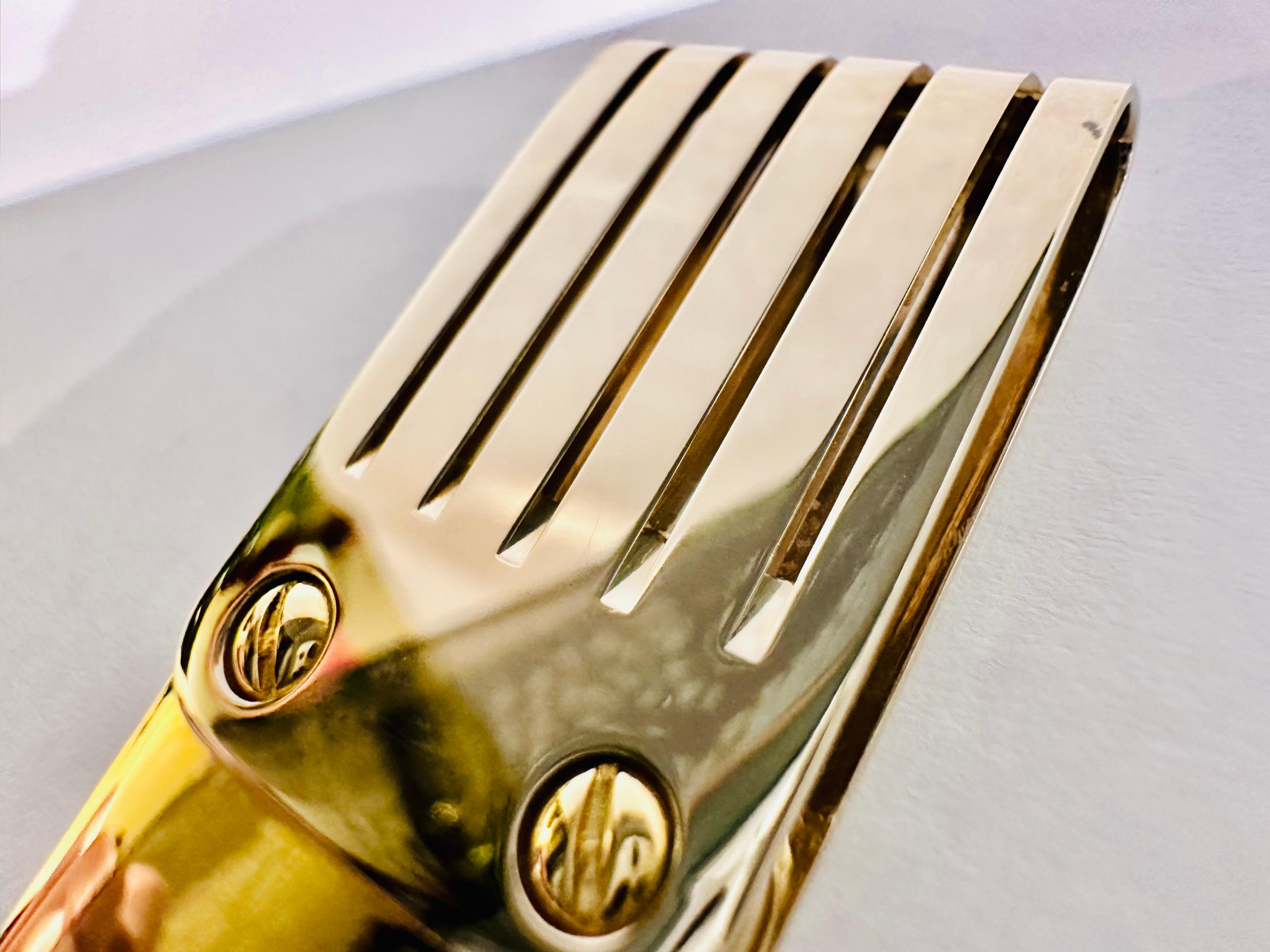 Baraka 18kt Gelb- und Weißgold Geldklammer Exklusivität - Moneyclip im Angebot 1