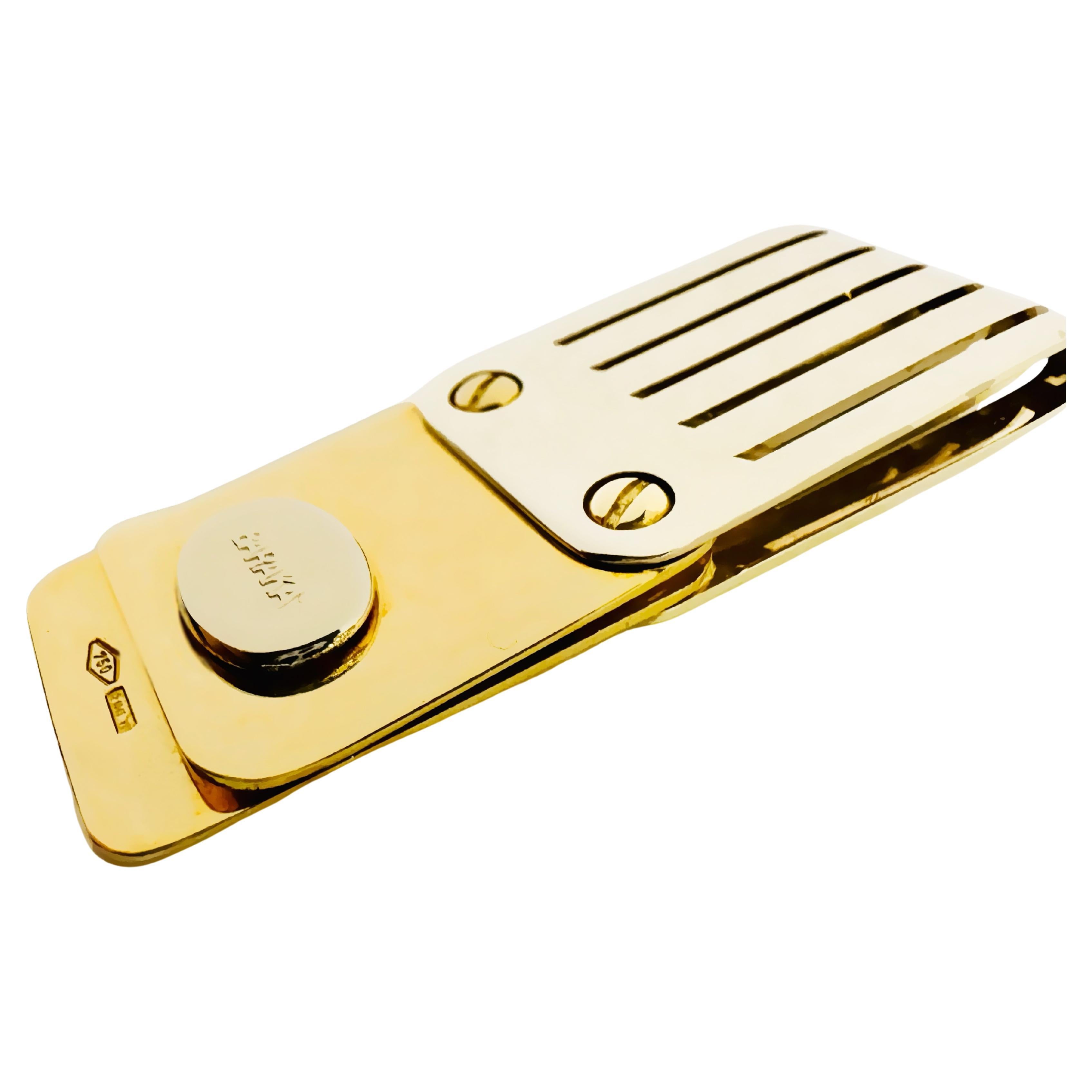 Fermasoldi Barakà Oro Giallo e Bianco 18kt Esclusività - Moneyclip