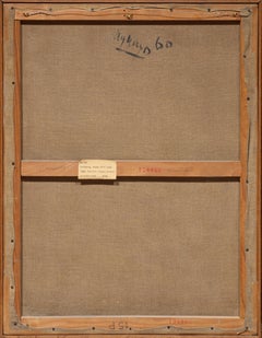 Infanta - Étude numéro 6, peinture de Fermin Aguayo d'après Velázquez, 1960
