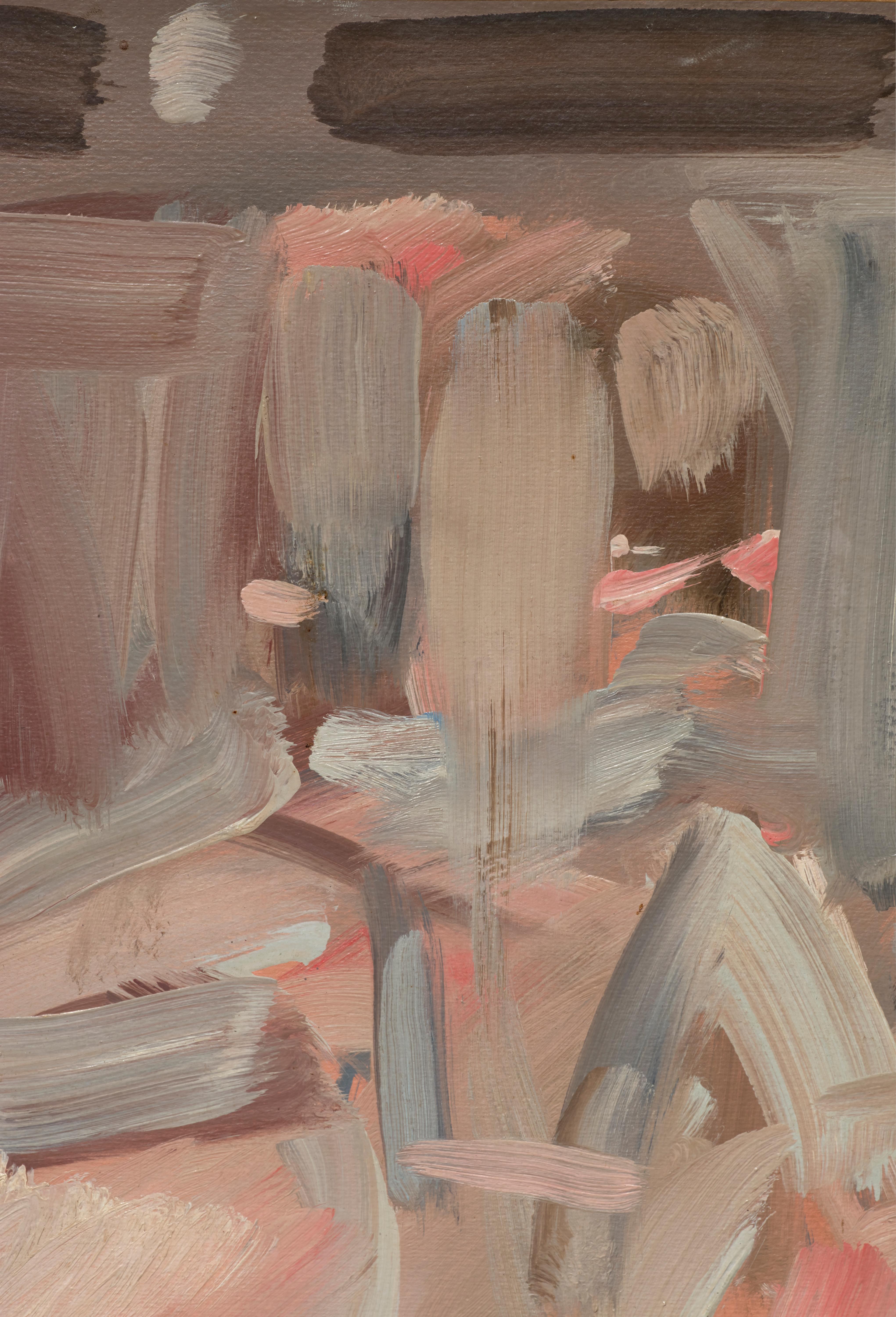 Infanta - Estudio número 6, pintura de 1960 de Fermín Aguayo según Velázquez - Painting Moderno de Fermin Aguayo