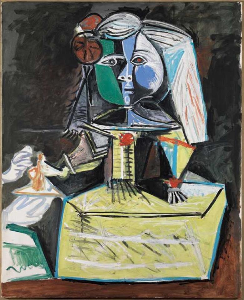 Infanta - Estudio número 6, pintura de 1960 de Fermín Aguayo según Velázquez en venta 3