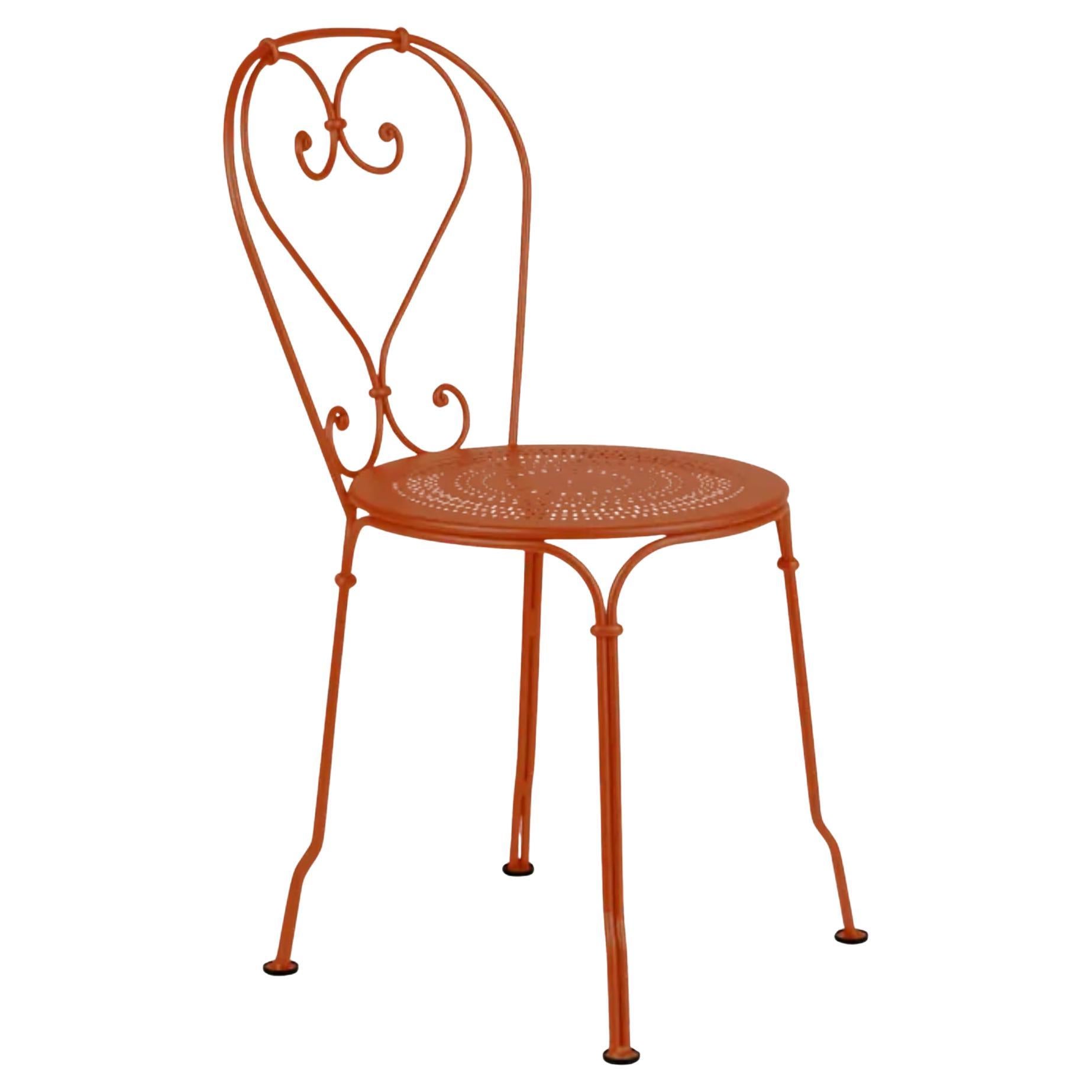 Fermob - Chaise 1900 - Orange confite - Lot de 2 chaises
