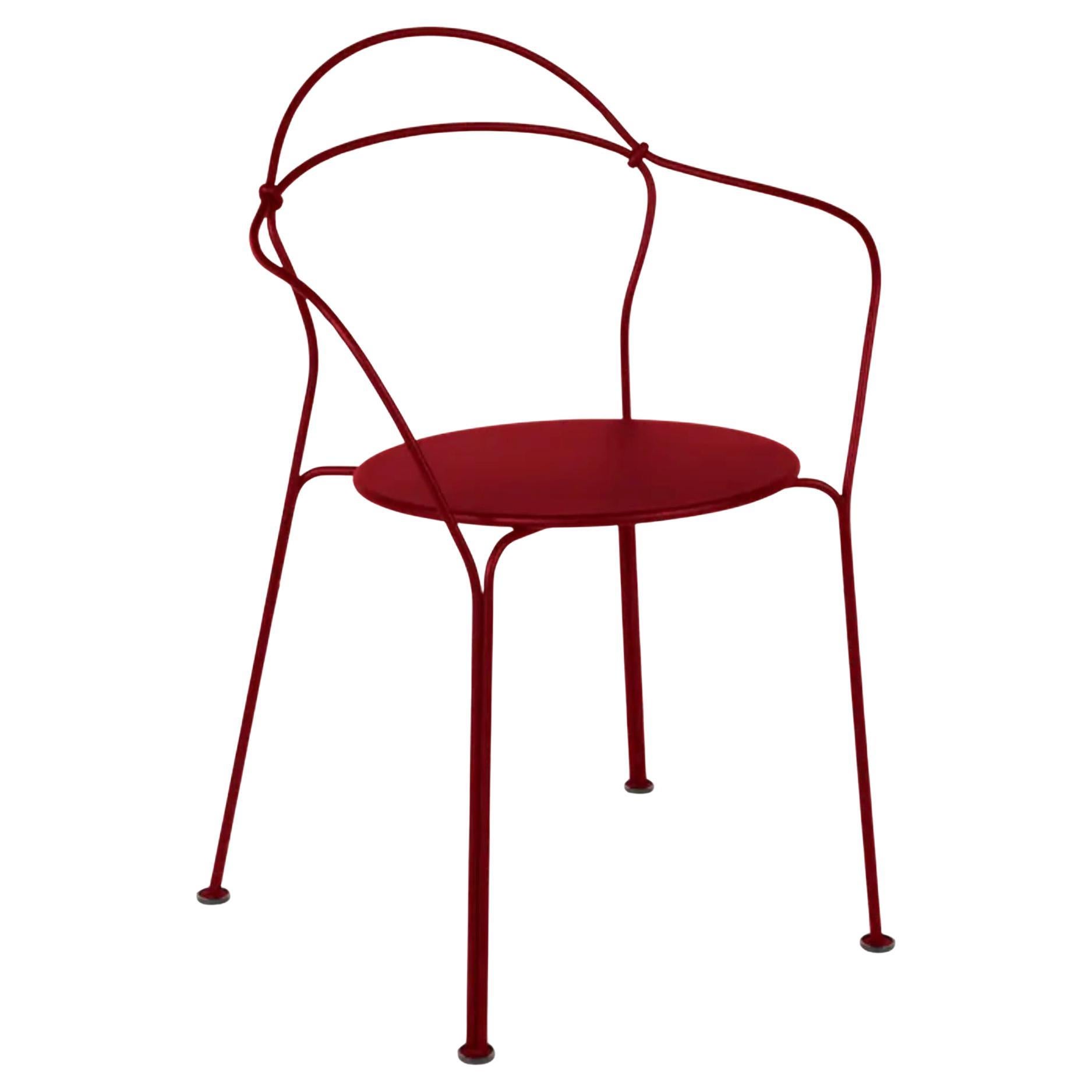 Fermob – Airloop Armchair -  Chili - Set of 2 chairs