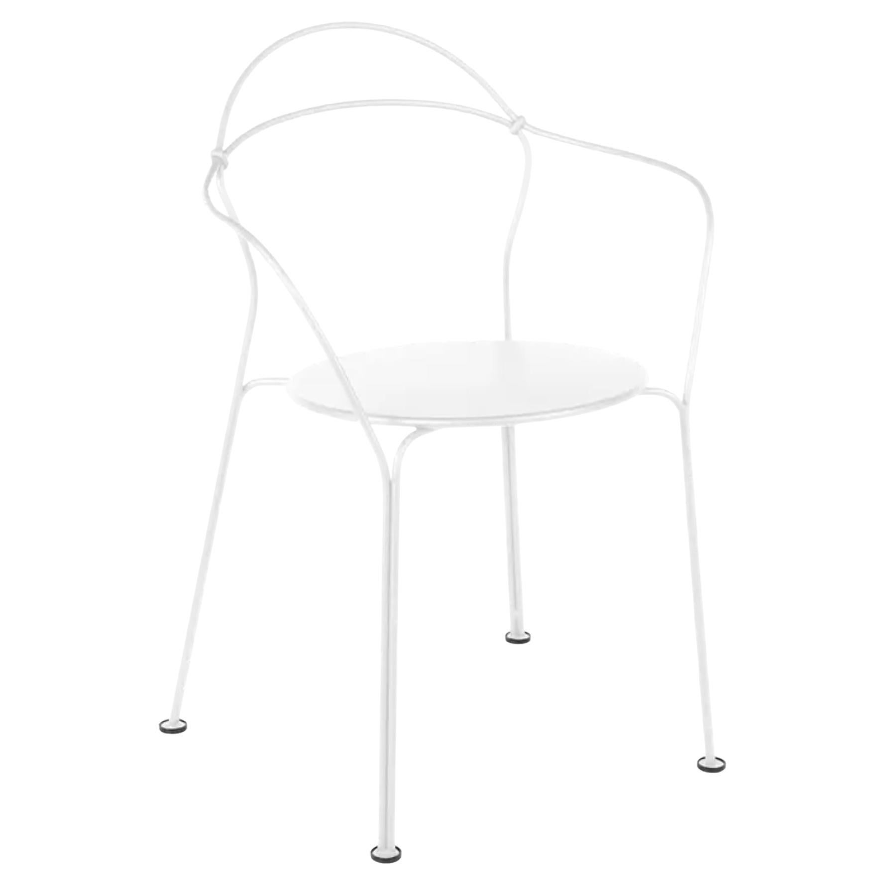 Fermob – Airloop Armchair - Cotton White - Set of 2 chairs