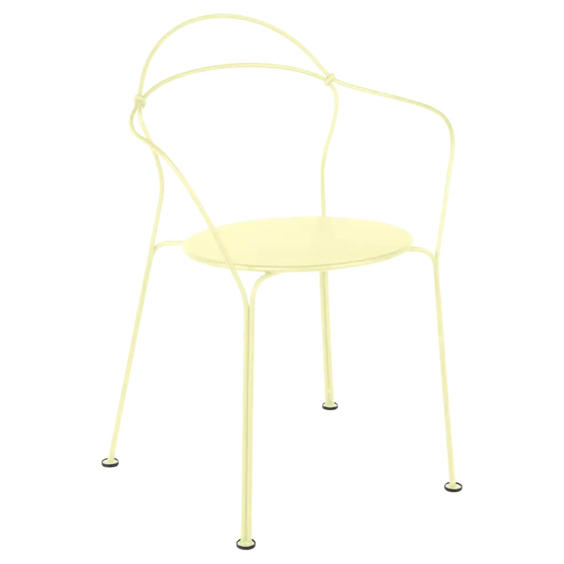 Fermob - Sillón Airloop - Frosted Lemon - Lote de 2 sillas