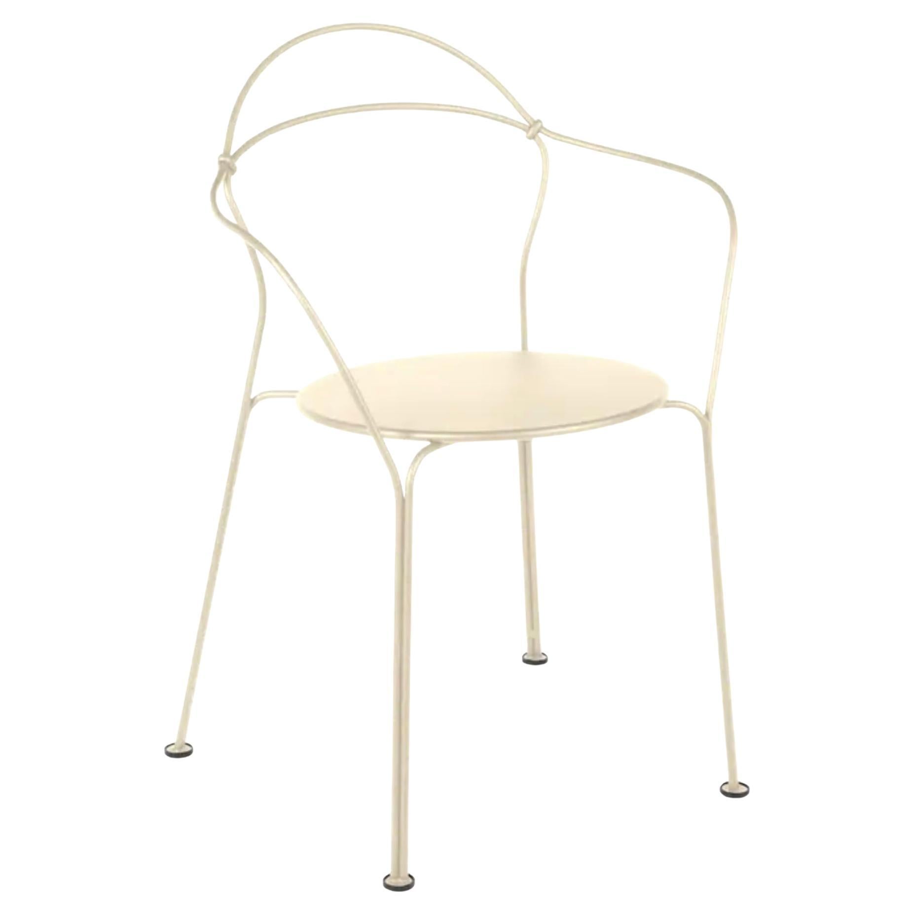 Fermob – Airloop Armchair - Latte beige - Set of 2 chairs