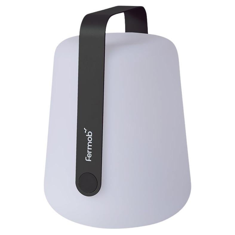 Fermob - BALAD² Portable Lamp H 25 cm (9.8 in) - Anthracite - Set of 3 lamps