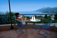 Fermob - BALAD² Portable Lamp H 25 cm (9.8 in) - Clay Grey - Set of 3 lamps