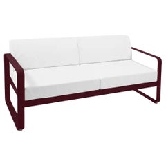 Fermob - BELLEVIE 2-Seater Sofa - Black Cherry Fermob - BELLEVIE 2-Seater Sofa - Black Cherry