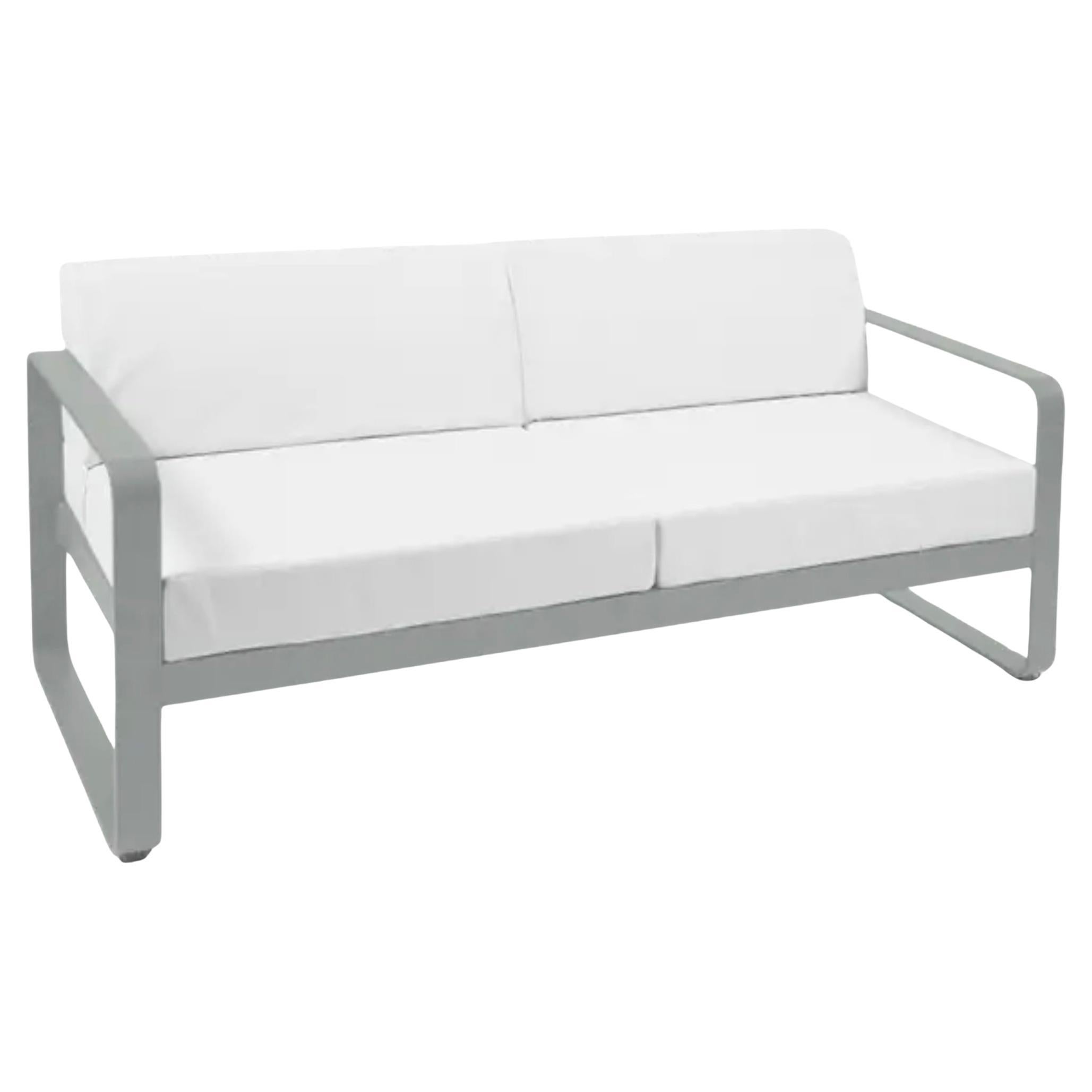 Fermob – BELLEVIE 2-Seater Sofa - Lapilli Grey in vendita