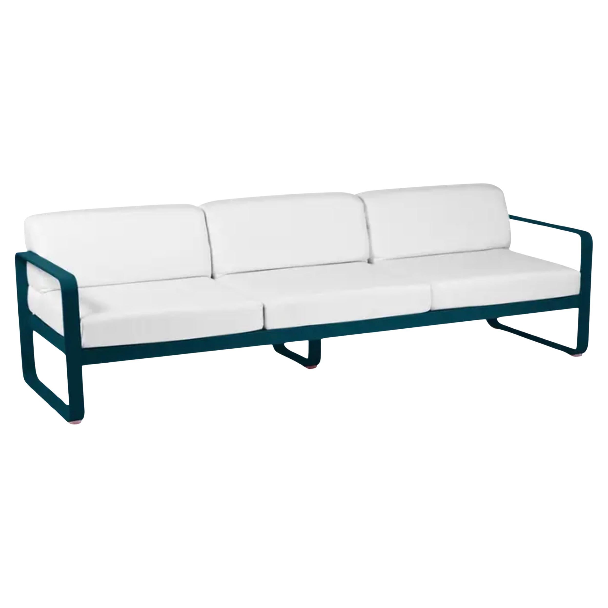 Fermob - BELLEVIE 3-Seater Sofa - Acapulco Blue