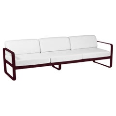 Fermob – BELLEVIE 3-Seater Sofa - Black Cherry