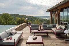 Fermob - BELLEVIE 3-Seater Sofa - Chili