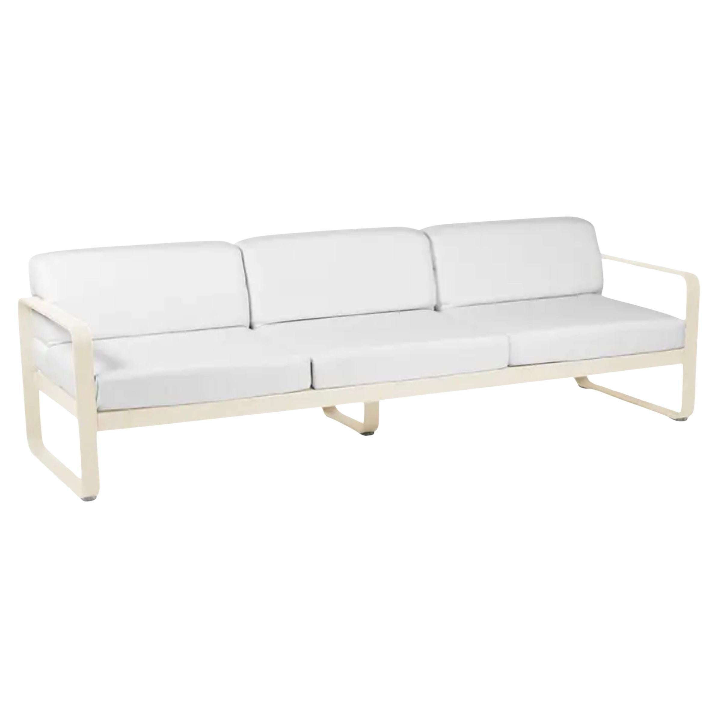 Fermob - BELLEVIE 3-Seater Sofa - Beige Milk