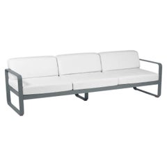 Fermob - BELLEVIE 3-Seater Sofa - Storm Grey