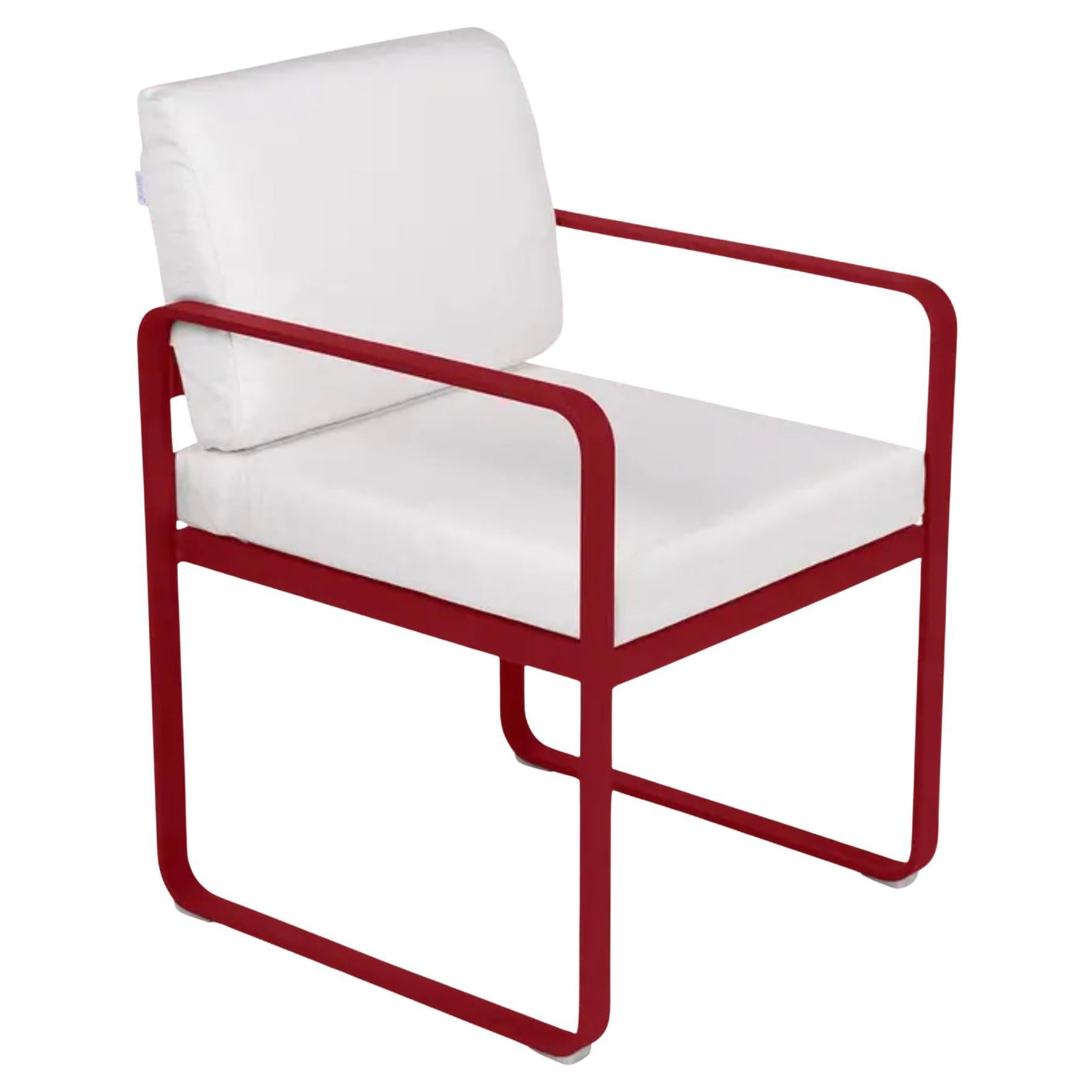 Fermob – Bellevie Dining Armchair (Chair with arms) - Chili
