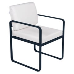 Fermob - Bellevie Dining Armchair (Chaise avec accoudoirs) - Bleu foncé