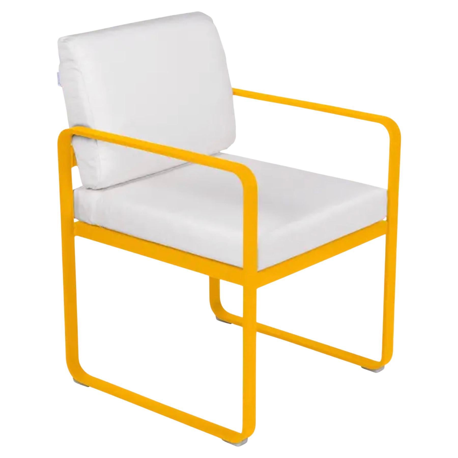 Fermob – Bellevie Dining Armchair (Chair with arms) -  Honey