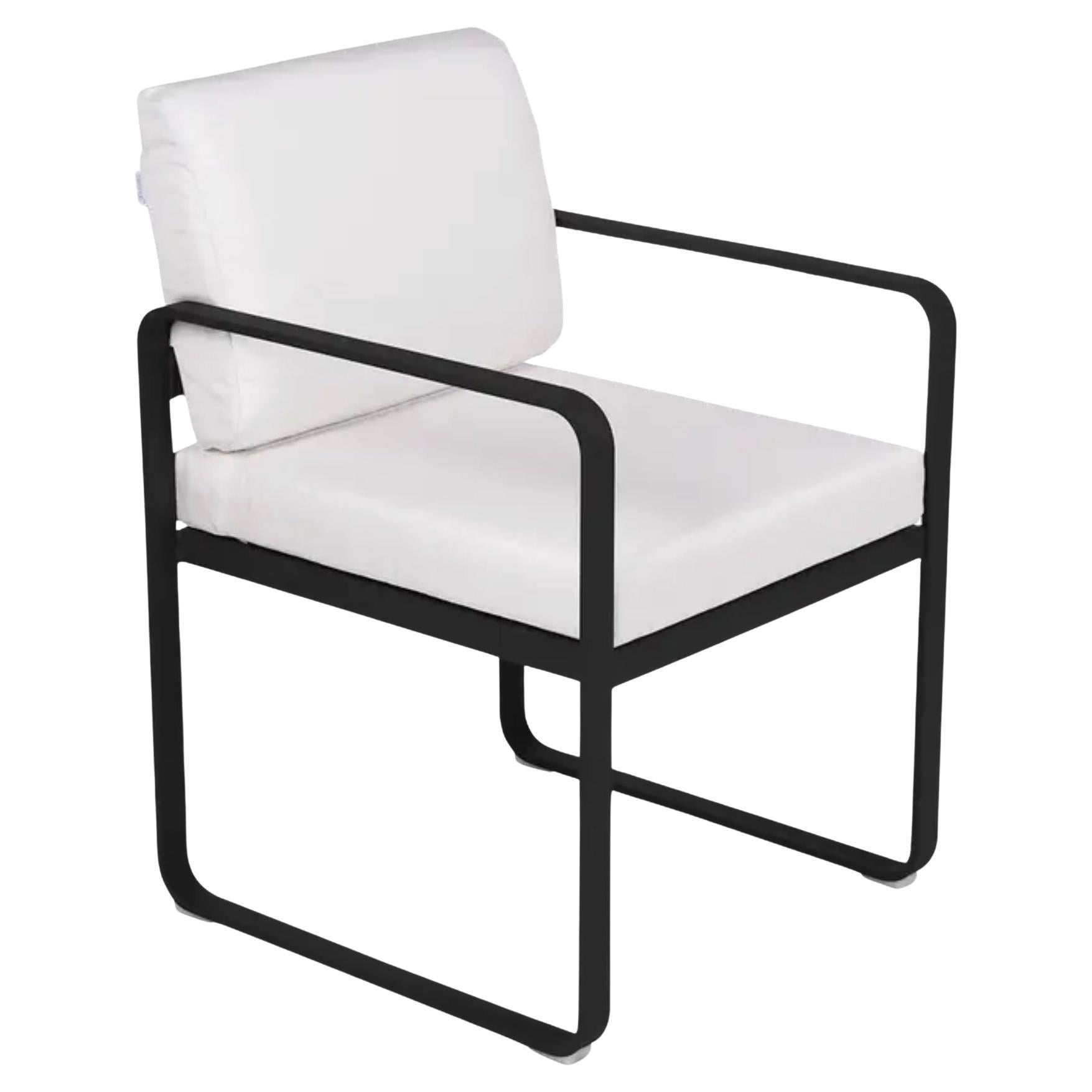 Fermob - Bellevie Dining Armchair (Chaise avec accoudoirs) - Liquorice